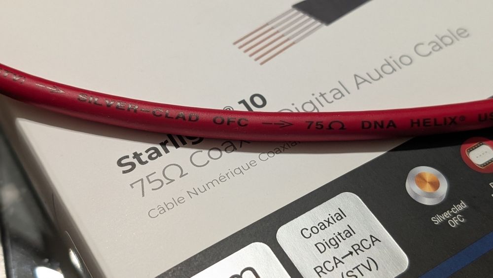 Wireworld starlight 10 rca coaxial audio cable