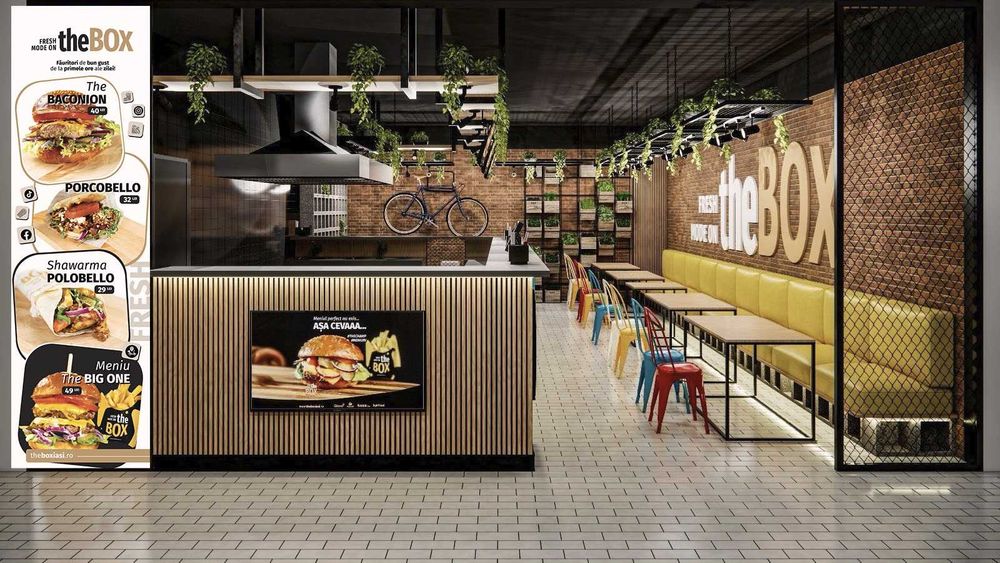 Vânzare Afacere / Business - lanț fast food  — 4 locații complet utilate în incinta Kaufland Iași (preluare imediată)