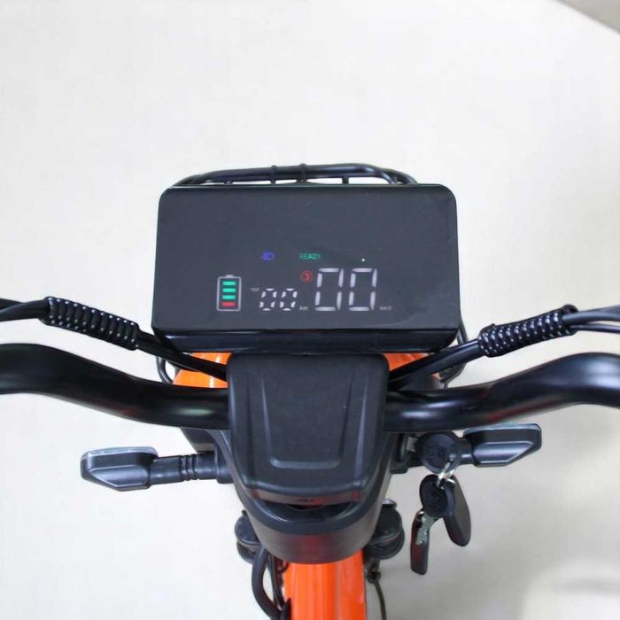 Електрически скутер с педали MaxMotors EBZ 18 750W/48V/20Ah - ORANGE