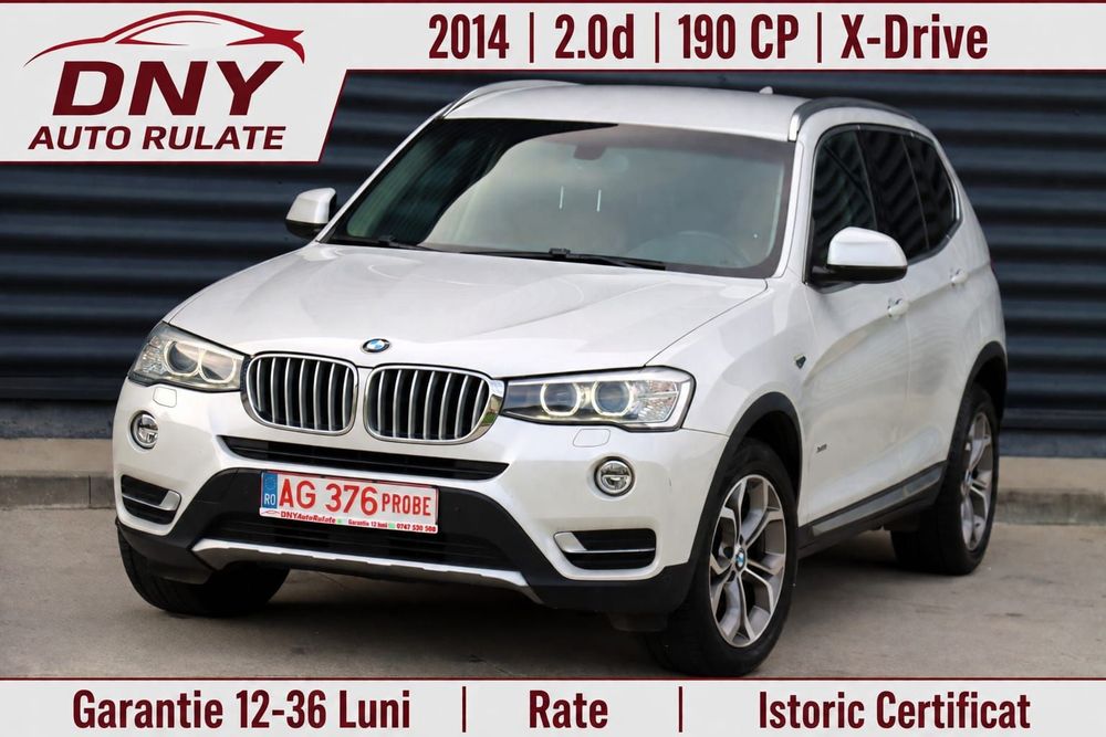 BMW X3 Facelift / X-Drive / 190CP / Garantie / Rate / 2015