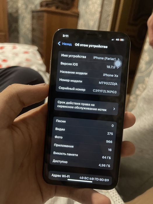 Продам айфон XS 64гб