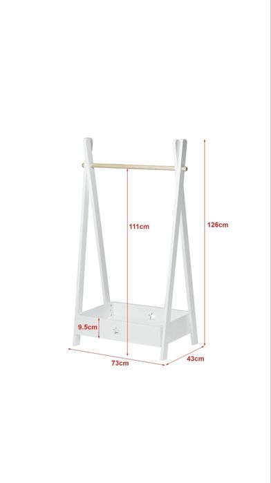 Cuier copil haine și papuci
