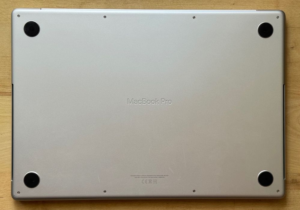 Apple MacBook Pro 16-inch M1 Year-2021 10-Core RAM-16GB SSD-512GB