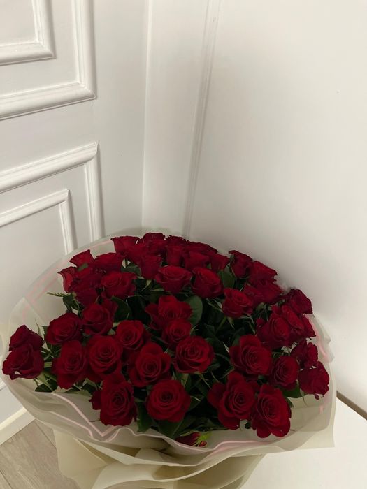 Розы свежие акция