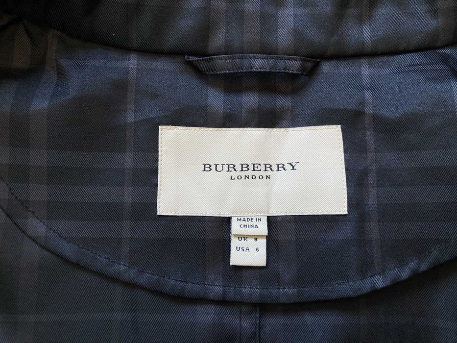 BURBERRY London trenchcoat женски тренч шлифер яке размер 36 / S M