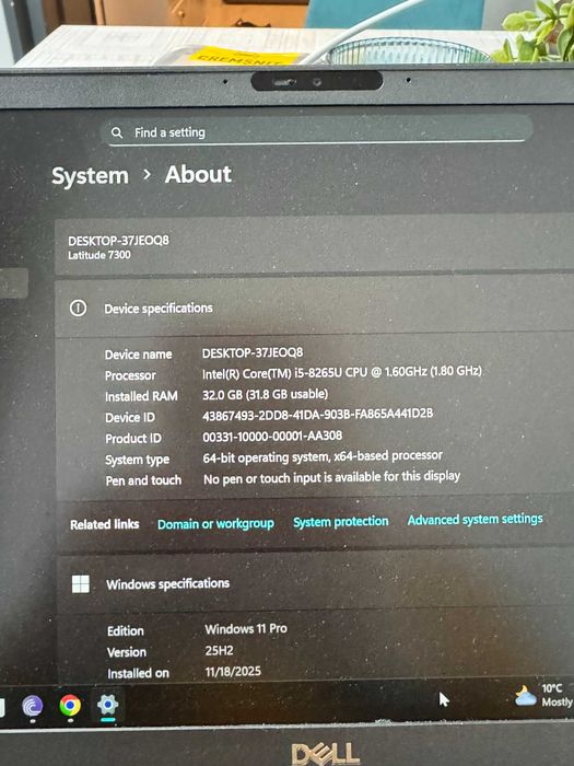 Dell Latitude 7300 business