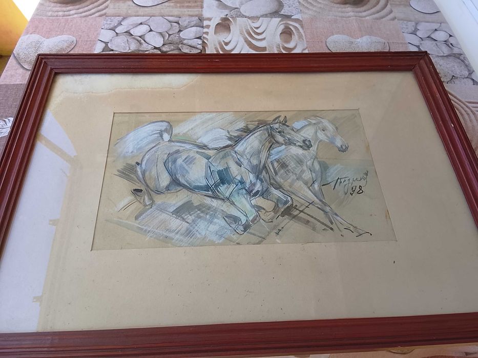 Картина Коне Много красива