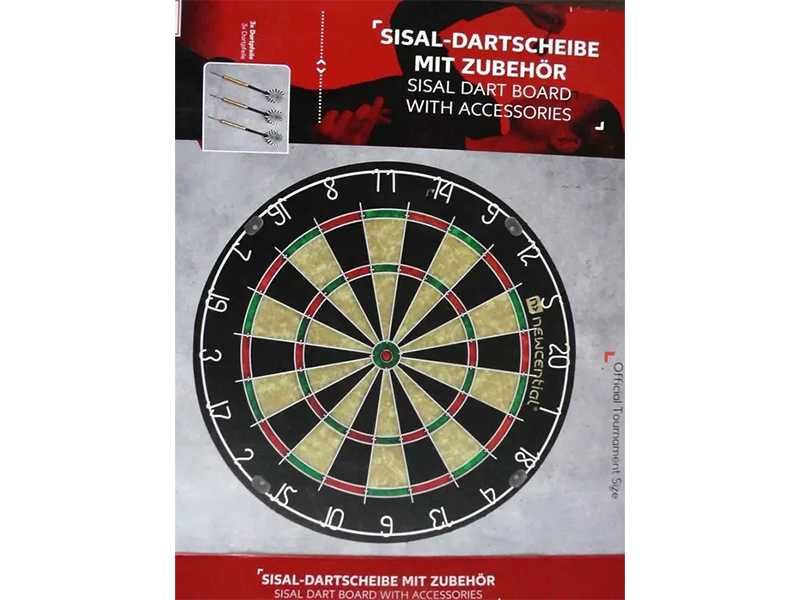 НОВИ! Мишена за професионален дартс / сизал / 45,7 cm
