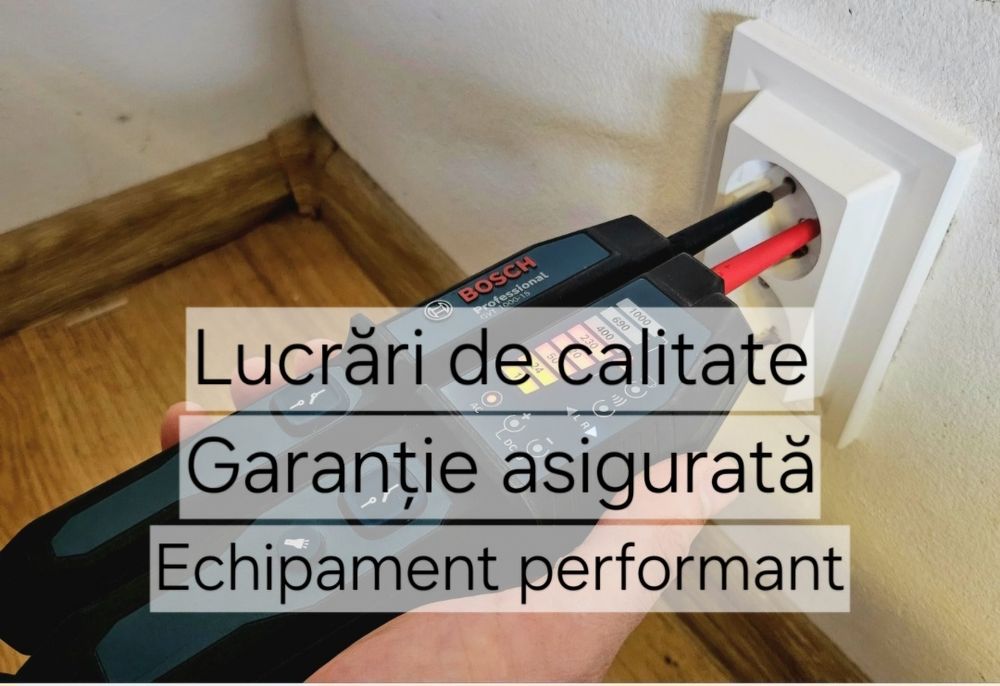 Electrician mentenanță și automatizari smart