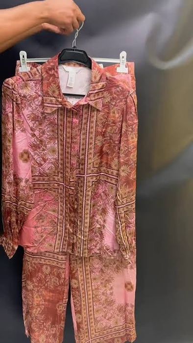 Сатенен сет H&M размер S