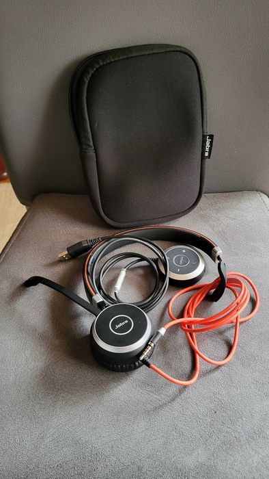 Jabra Evolve 40 UC Mono Căști Prin cablu BirouCall center Negru