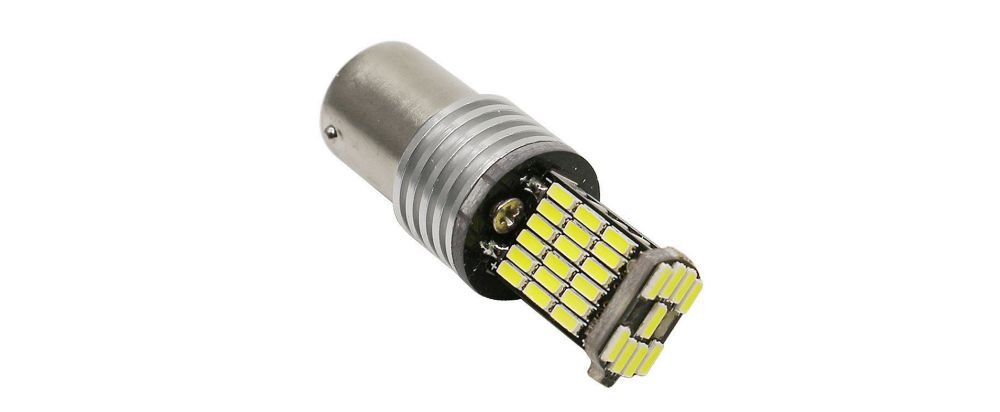 Bec Led auto P21/5W BAY15D (1157) cu dubla intensitate