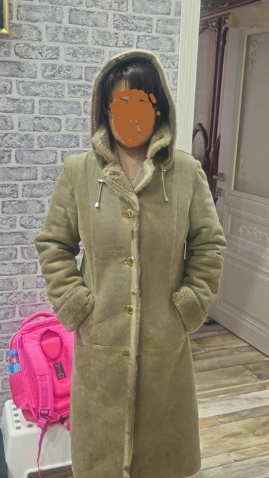 Продам натуральную облегченную дубленку