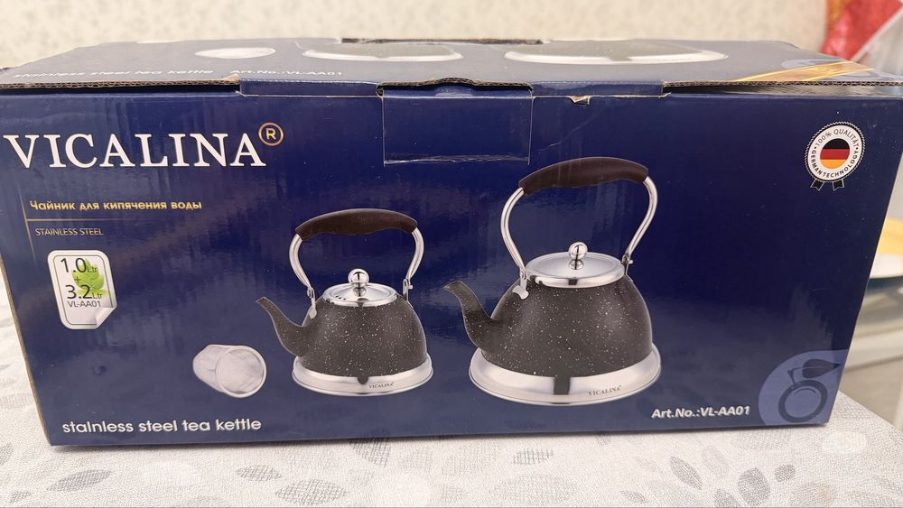 Новый чайник Vacalina, набор чайников