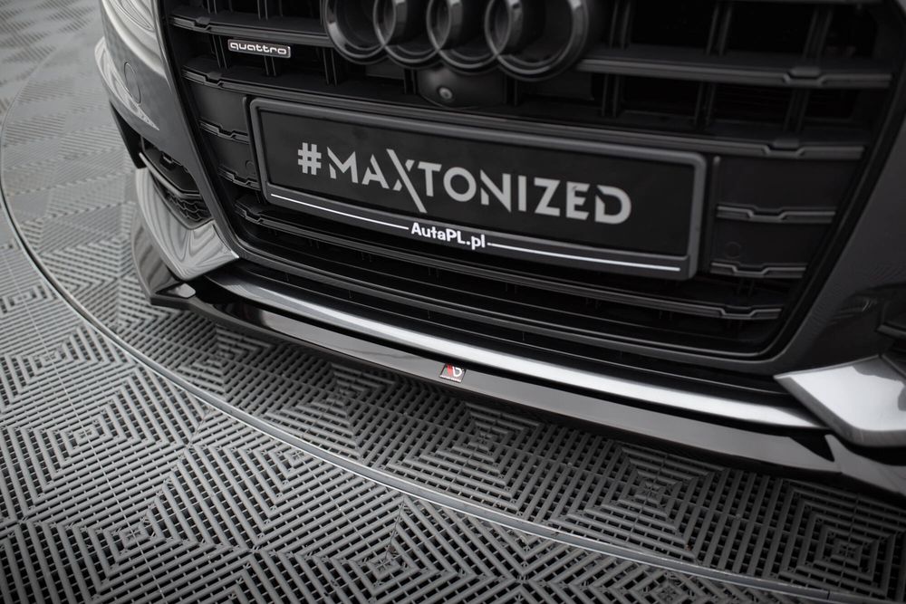 Спойлер за предна броня Maxton design за Audi A6/S6 C7 (2014-2017)