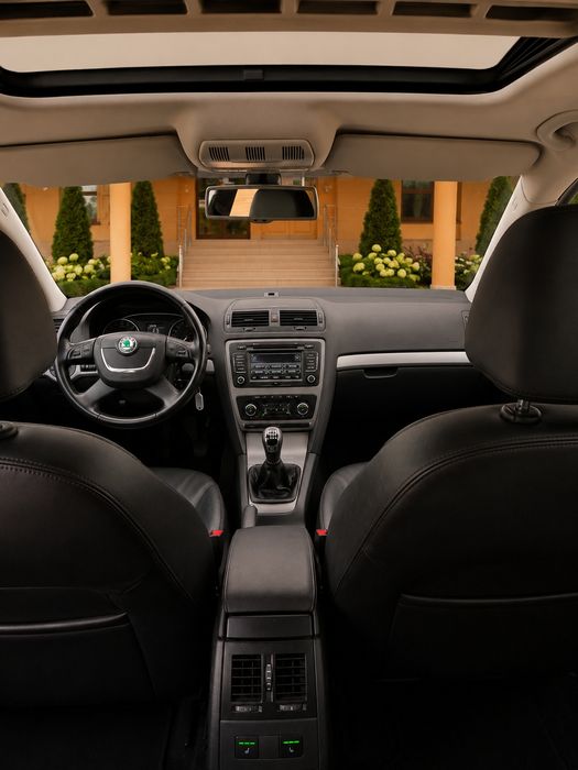 Skoda Octavia 2.0 Tdi 140 Cp Trapa Piele  Incalzire Scaune Fata-Spste Impecabila