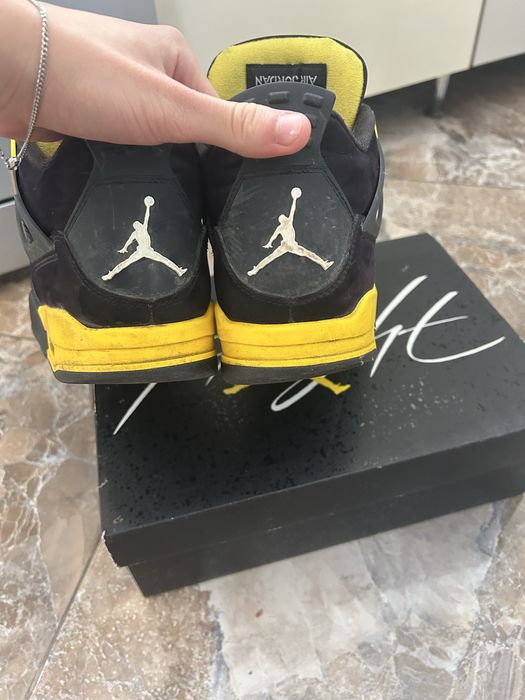 jordan 4 yellow thunder