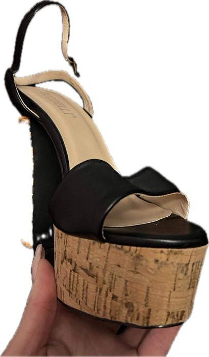 Летни сандали с висок ток Botinelli