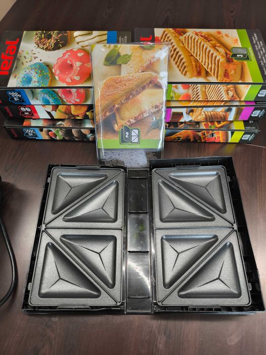 Sandwich-maker Tefal Snack Collection + accesori