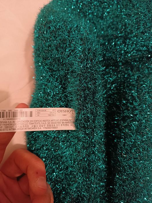 Bluza sclipitoare, Oysho, NOUA!