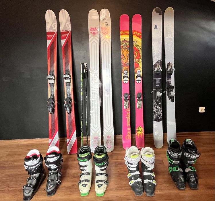 Фрийрайд Ски / Freeride Ski и обувки.