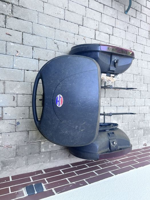 Set complet coburi + suport Honda vfr 800 98-01 sidecase topcase