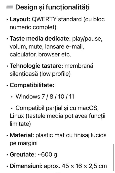 Vand tastatura Microsoft Wired K800
