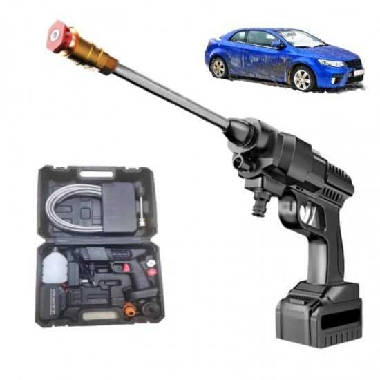 НЕМСКА Акумулаторна Водоструйка 48v 8 ah в куфар и зарядно + ЛЕД ФЕНЕР