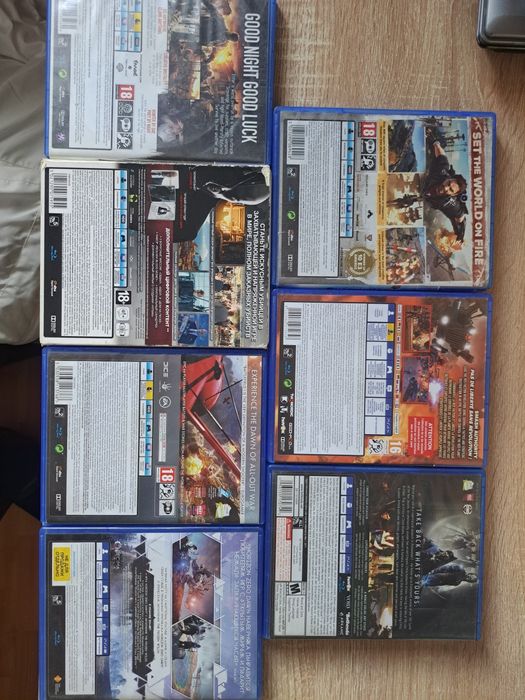 Диски для пс4 б/у