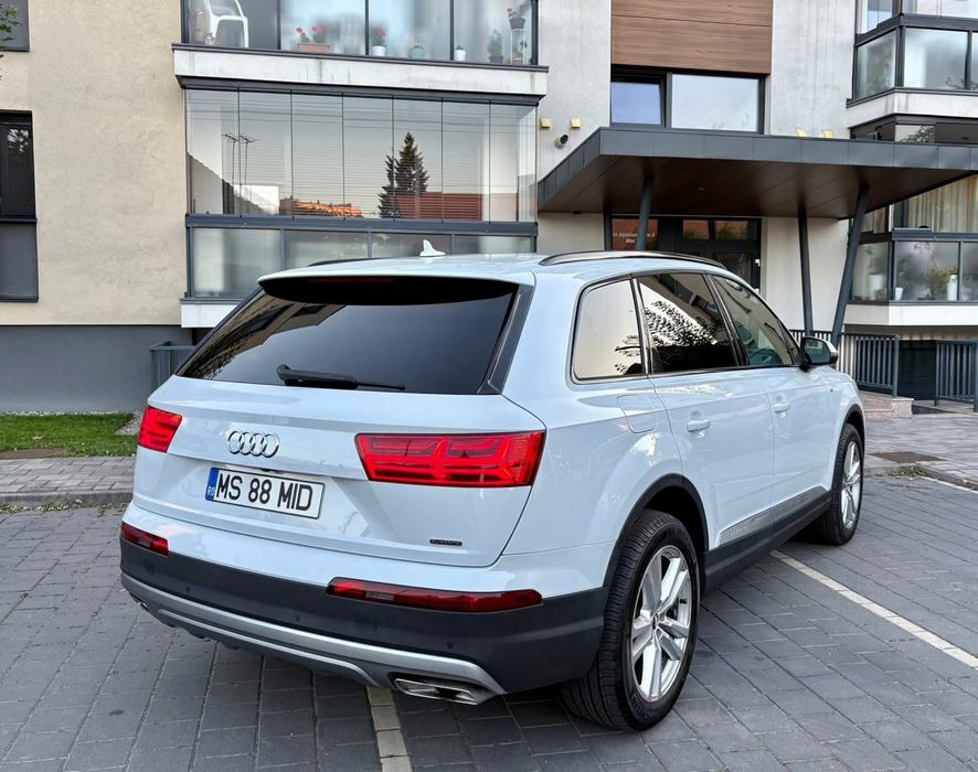 Audi Q7 3.0 Diesel 272 CP 2017 Euro 6 Ad Blue Matrix Alb Perlat