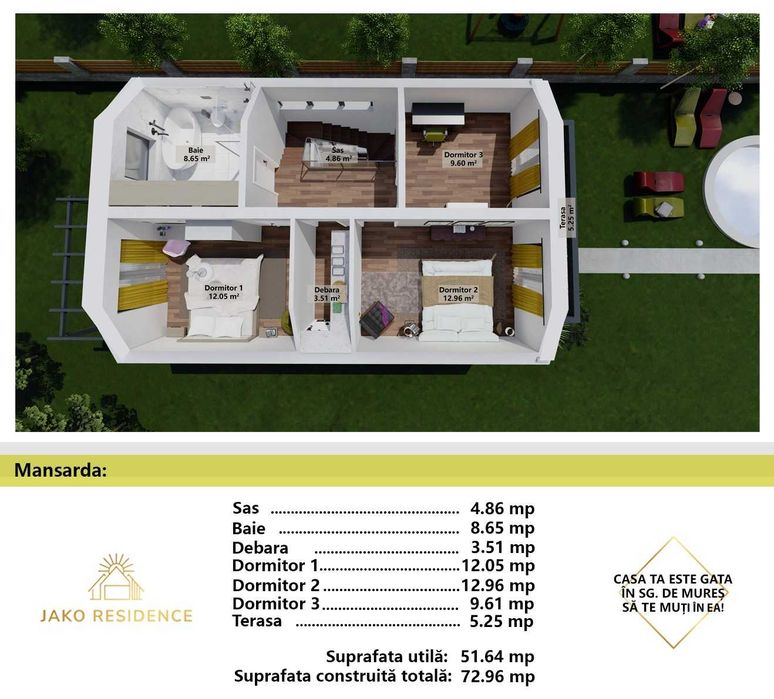 Casă în roșu de vânzare – locul ideal pentru a-ți construi visul!
