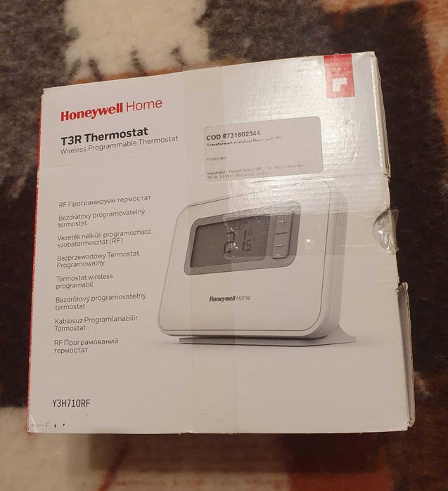 Termostat Honeywell Home T3R Wireless (Y3H710RF0072)