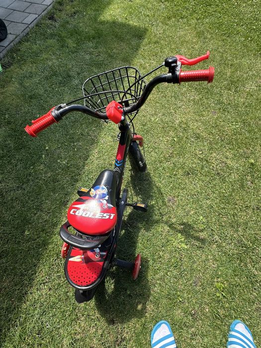 Bicicletă copii Coolest 12 inch – cu roți ajutătoare