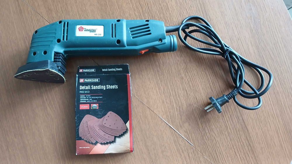 Делта/триъгълна виброшлайф машина ; Delta Sander / Triangular Sander Domotec
