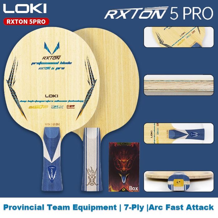 Профессиональное основание для настольного тенниса LOKI RXTON 5 PRO