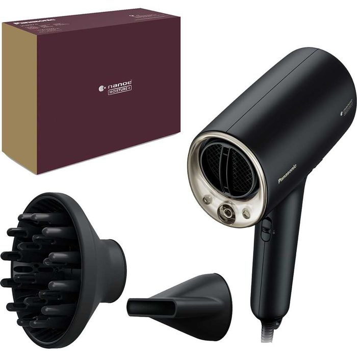 Uscator de par PANASONIC EH-NA0J-N, 1600W, Nanoe Moisture, negru