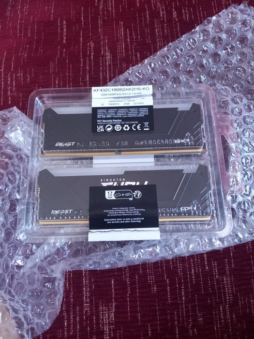 Kingston FURY Beast RGB 16GB (2x8GB) DDR4 – Nou, nefolosit