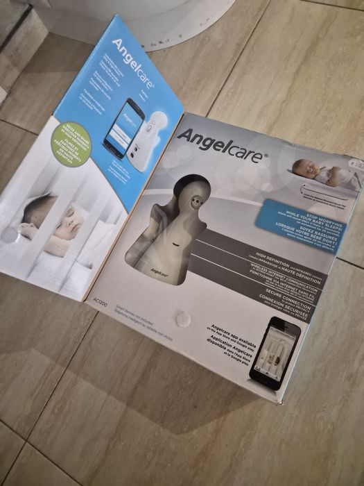 Видео монитор 3в1 Angelcare 1200AC за мобилни устройства - бейбифон