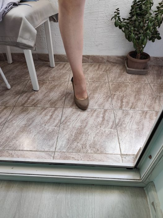 Туфли на платформе