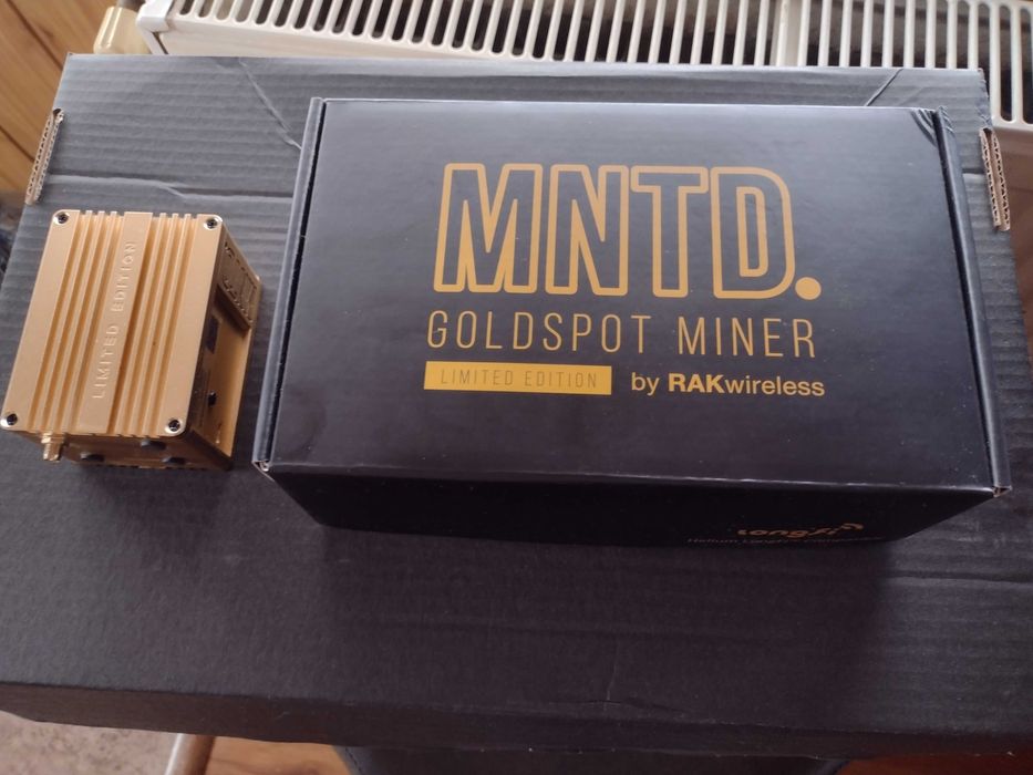 MNTD goldspot miner - limited edition - HNT Helium
