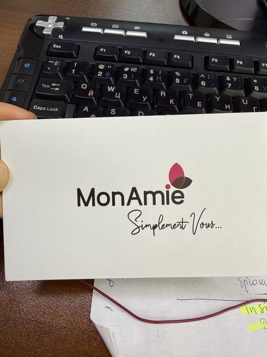 Сертификат на сумму 15 тыс от MonAmie