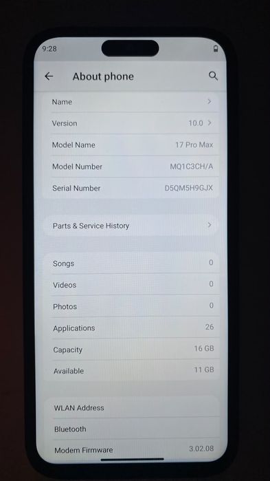 Продам IPHONE 17 pro Max (КИТАЙСКИЙ)