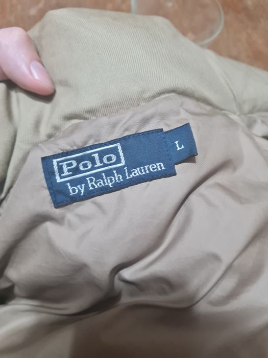 Geaca Ralph Lauren roșu mat