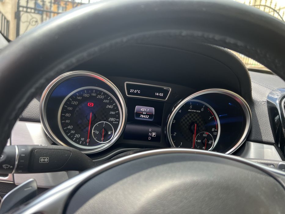 Mercedes-Benz GLE CoupeAMG 43 4MATIC|2018|78.000 km|Alb/PieleNeagrǎ |