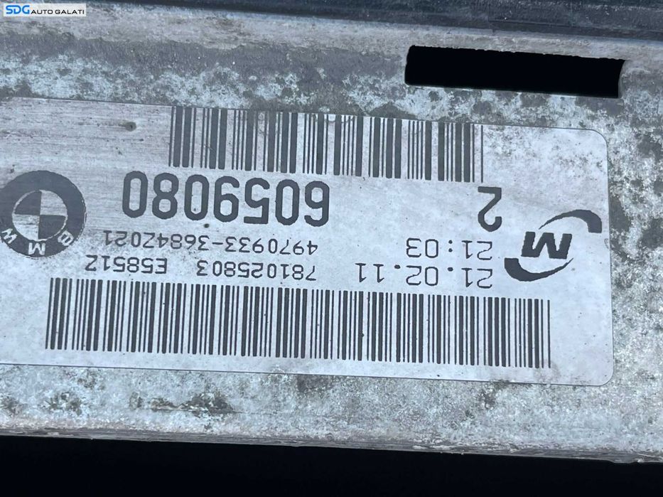 Radiator Apa BMW Seria 3 E90 E91 E92 E93 318 320 2.0 D N47 2007 - 2011 Cod 6059080 781025803 7810258 [1791]