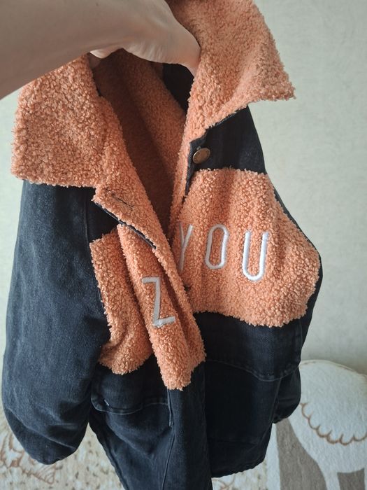 Куртка детская джинсовая. На мальчика и на девочку!