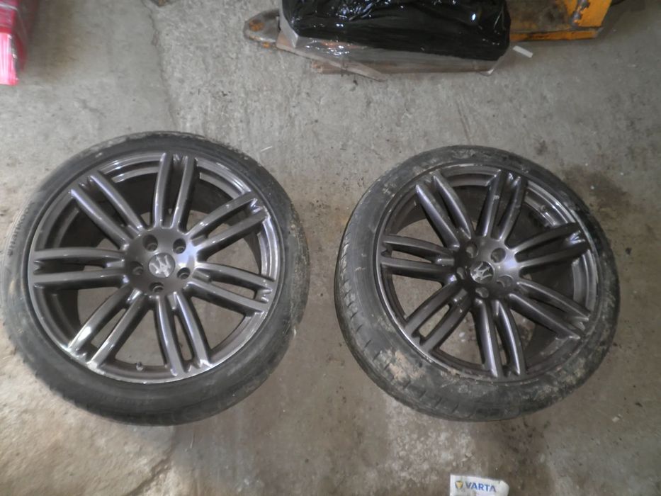 Jante 20" Maserati cu anvelope 285/35/20 ET 45 10.5J (2 buc) 245/40/20 ET 43 8.5J (1 buc)