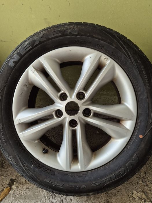 Алуминиеви джанти 6.5J x 17 ET40 за Nissan
