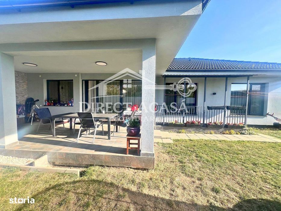 Casă modernă 4 camere, parter, 550 mp teren | Sâncraiu de Mureș