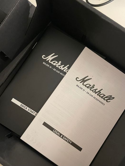 Marshall Major 4 чёрные
